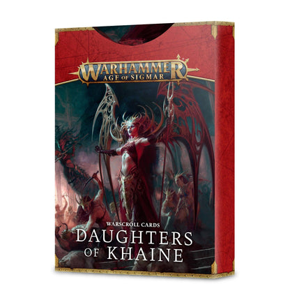 Warscroll Cards: Daughters Of Khaine - MiniHobby