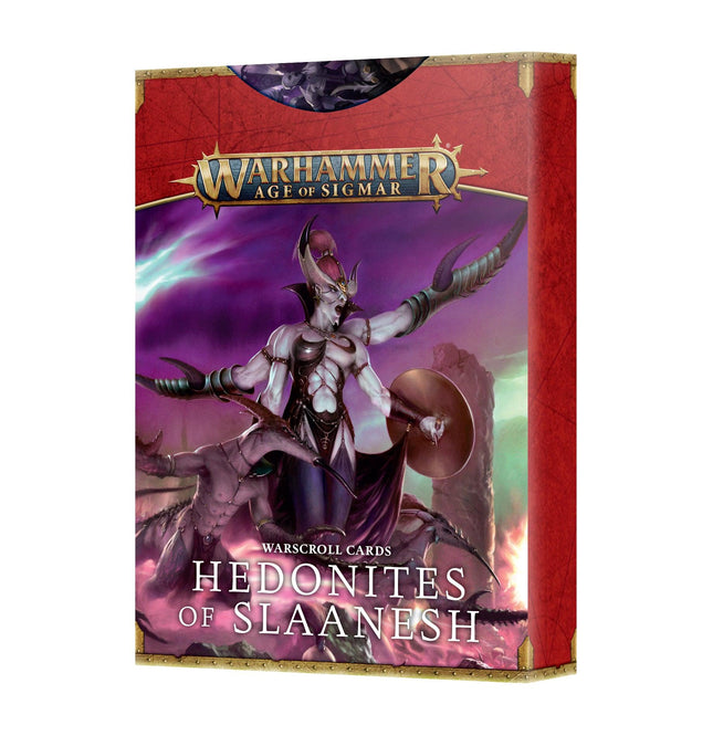 Warscroll Cards: Hedonites Of Slaanesh (3rd Edition) - MiniHobby