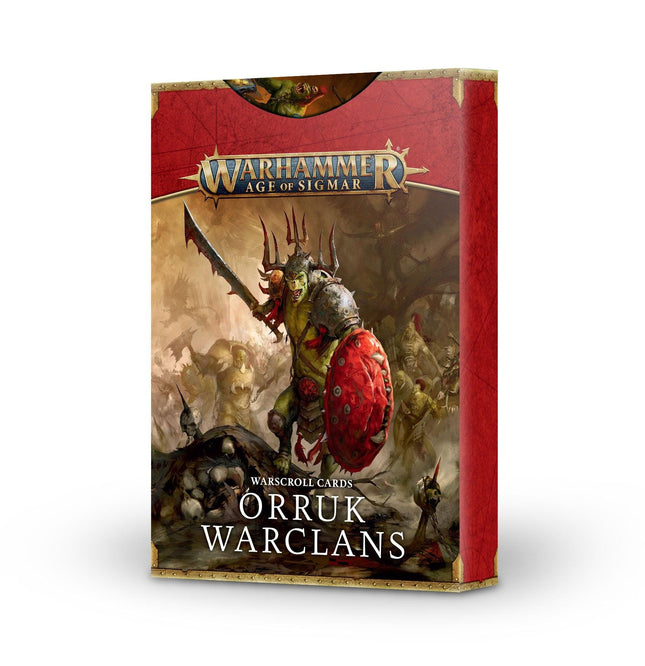 Warscroll Cards: Orruk Warclans - MiniHobby