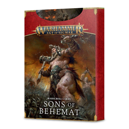 Warscroll Cards: Sons Of Behemat - MiniHobby